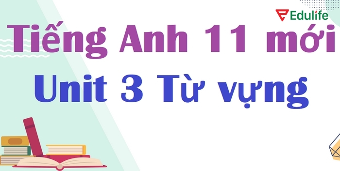 Tiếng Anh 11 Unit 3 Từ vựng là kiến thức cốt lõi để học sinh nắm bắt mọi bài học trong toàn Unit