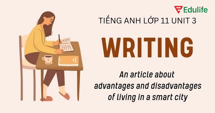 Phần Writing Unit 3 tiếng Anh 11 hướng dẫn học sinh viết học thuật về thành phố đáng sống trong tương lai