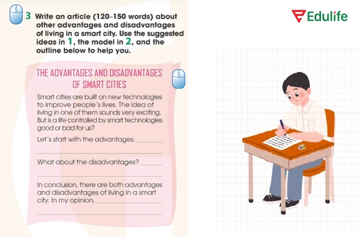 Yêu cầu bài tập 3 phần tiếng Anh 11 Unit 3 Writing