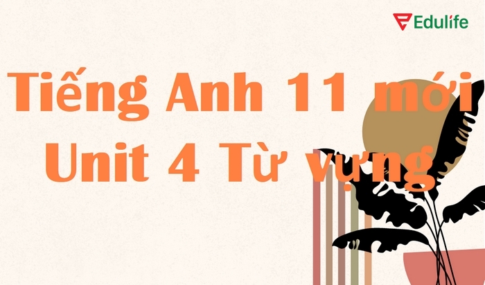 tiếng Anh 11 Unit 4 Từ vựng