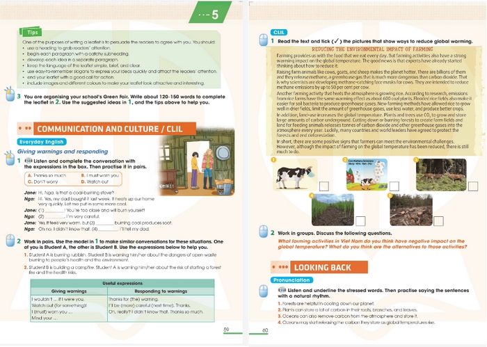 Chi tiết nội dung phần tiếng Anh 11 Unit 5 Communication and Culture trong sách giáo khoa