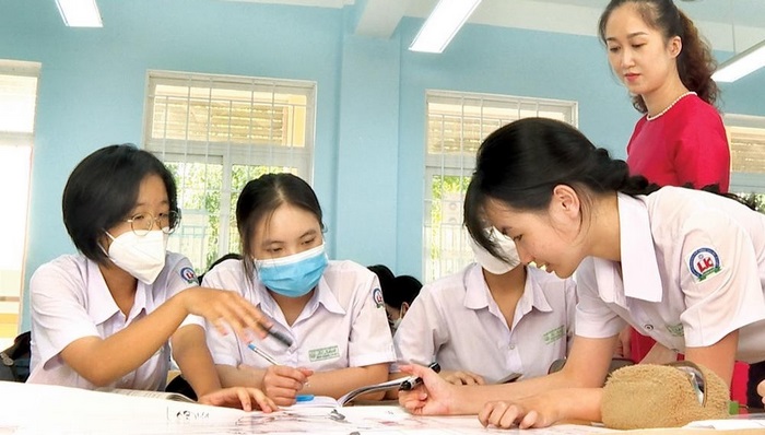 Phần tiếng Anh 11 Unit 5 Project yêu cầu học sinh làm việc nhóm để hoàn thành