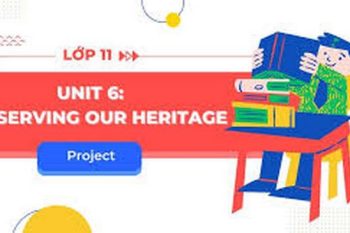 tiếng Anh 11 Unit 6 Project