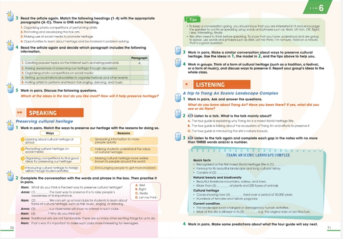 Khi nắm vững toàn bộ từ tiếng Anh 11 Unit 6 từ vựng, học sinh sẽ hiểu bài học, thuận lợi hoàn thành các bài tập