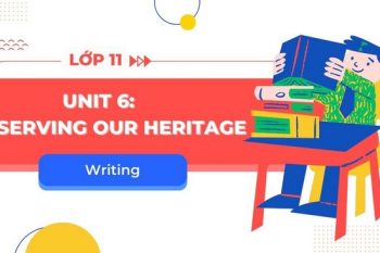 tiếng Anh 11 Unit 6 Writing