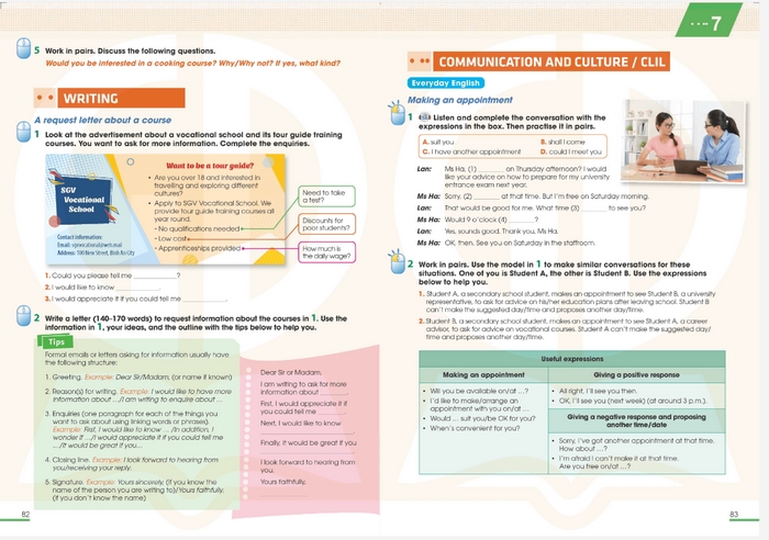 Unit 7 tiếng Anh 11 định hướng học sinh biết lập kế hoạch học tập, xác định mục tiêu tương lai