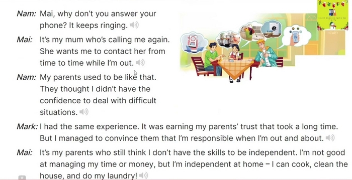 Để hiểu rõ nội dung bài đọc tiếng Anh 11 Unit 8 Getting Started thì học sinh cần tìm hiểu nghĩa các từ vựng mới