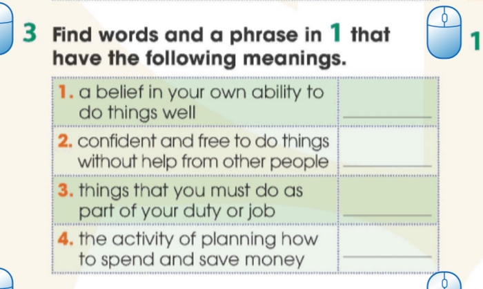 Yêu cầu của bài tập 3 phần tiếng Anh 11 Unit 8 Getting Started