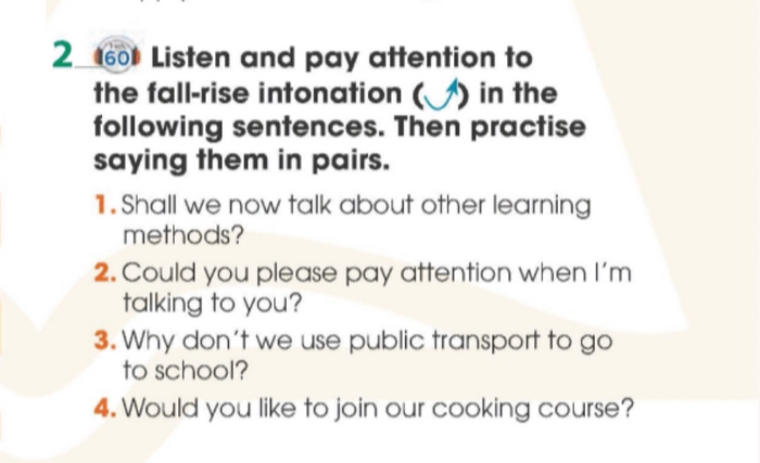 Yêu cầu bài tập Pronunciation 2 phần tiếng Anh 11 Unit 8 Language