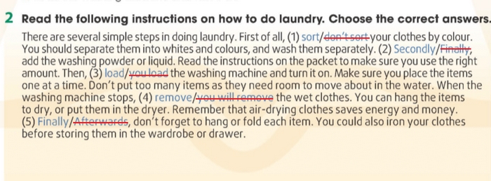 Đáp án từ cần điền của bài 2 phần tiếng Anh 11 Unit 8 Speaking