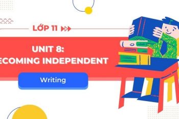 tiếng Anh 11 Unit 8 Writing