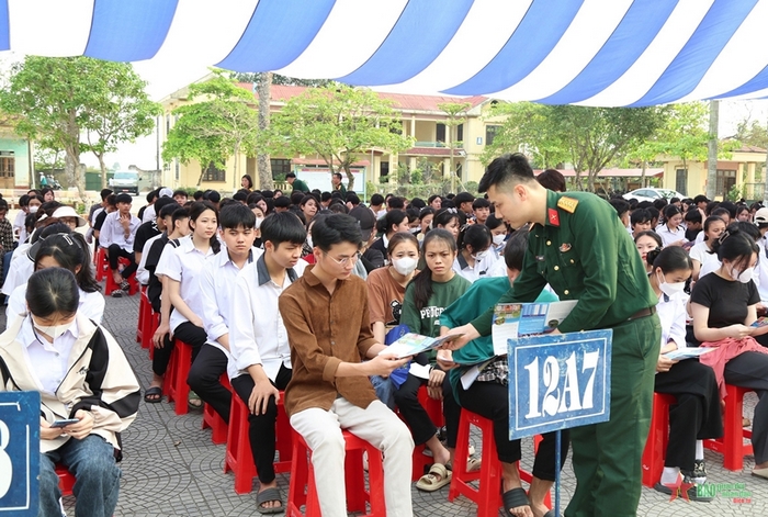 Đề thi Học viện Khoa học quân sự sử dụng đề tốt nghiệp THPT quốc gia, bám sát chuẩn chương trình giáo dục phổ thông