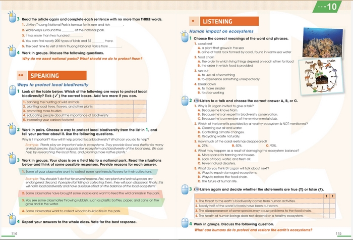 Nội dung bài học tiếng Anh 11 Unit 10 Listening trong trang 115 của SGK Global Success