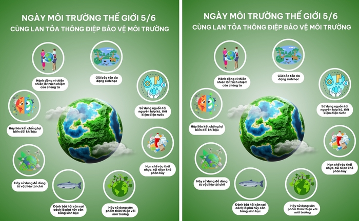 Gợi ý mẫu thiết kế một poster về môi trường – hệ sinh thái