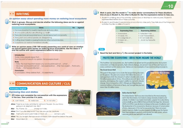 Nội dung phần tiếng Anh 11 Unit 10 Writing trong sách giáo khoa