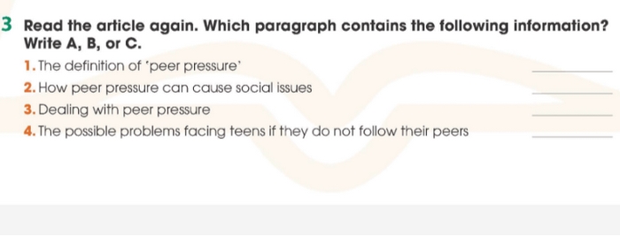 Yêu cầu của bài tập 3 tiếng Anh 11 Unit 9 Reading-