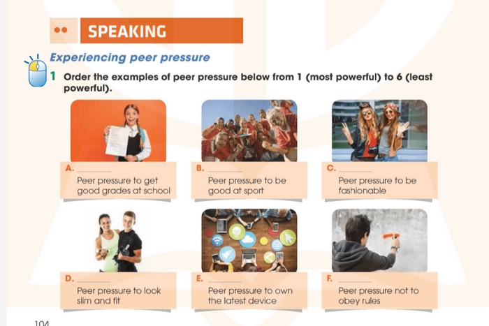 Yêu cầu bài tập 1 Tiếng Anh 11 Unit 9 Speaking