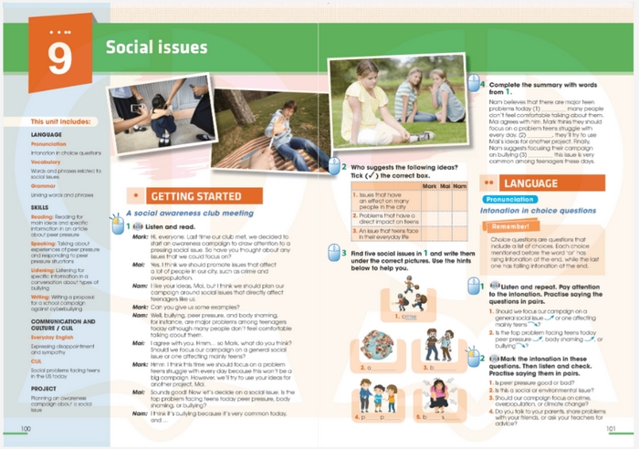 Tiếng Anh 11 Unit 9 từ vựng có chủ đề “Social Issues” – các vấn đề xã hội