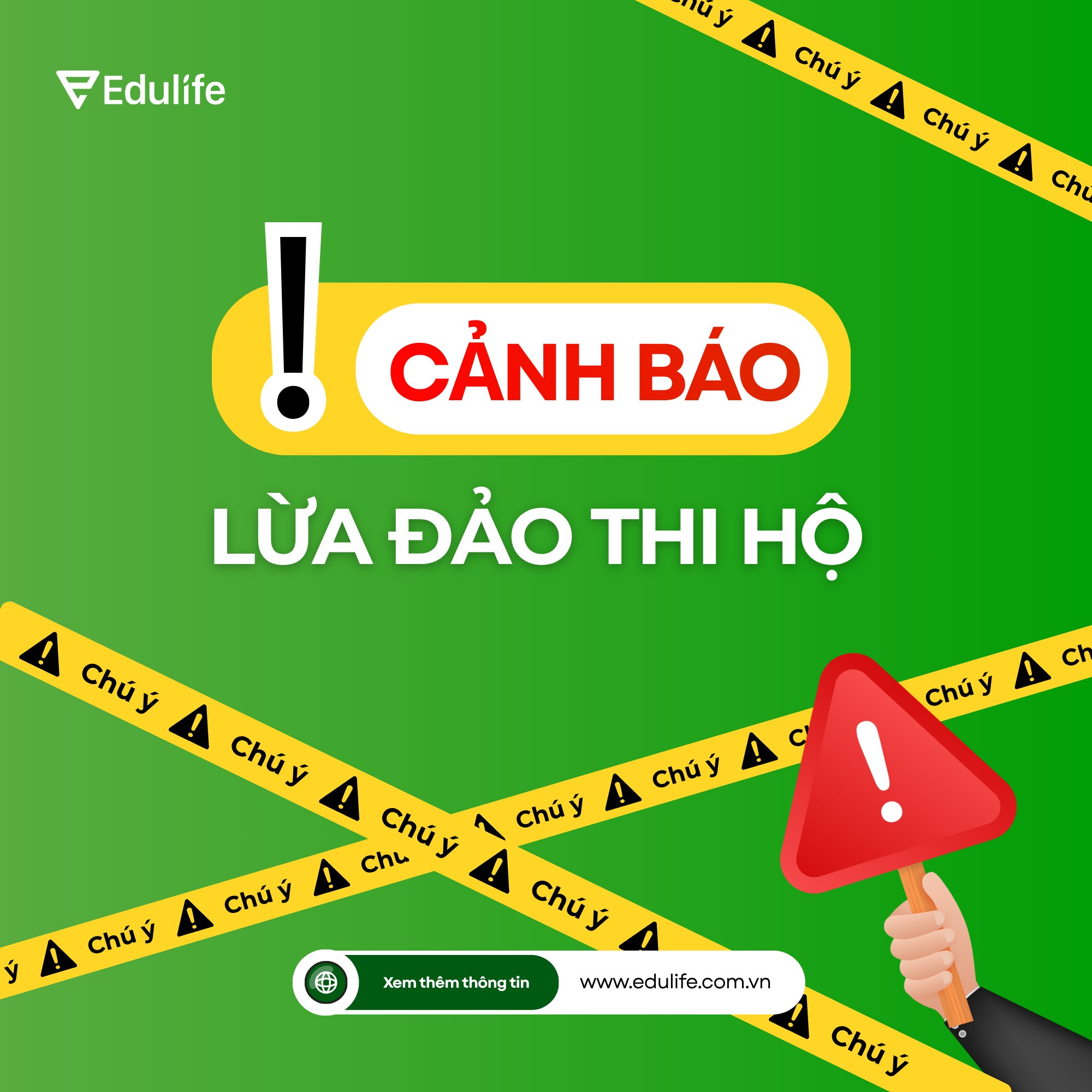 Cảnh báo lừa đảo thi hộ tiếng Anh