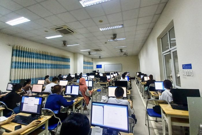 Phòng thi VSTEP Đại học Ngân Hàng TP.HCM