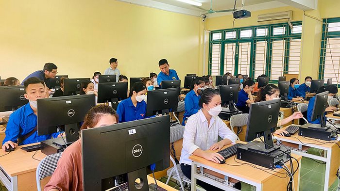 Phòng thi VSTEP tại Đại học Sư phạm Hà Nội