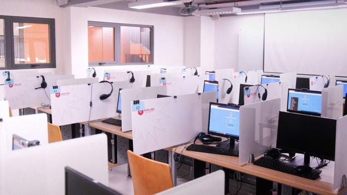 Phòng thi VSTEP tại Đại học Văn Lang