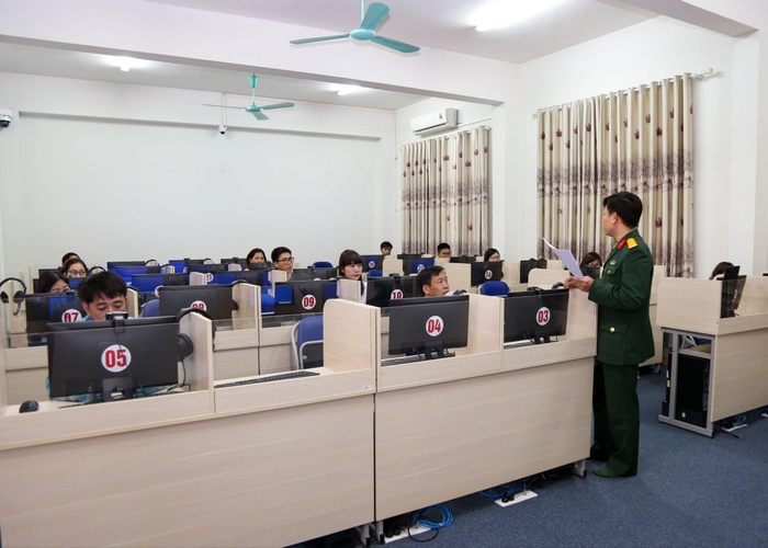Kỳ thi VSTEP Học viện Khoa Học Quân Sự nhằm đánh giá toàn diện năng lực tiếng Anh trong môi trường quân đội