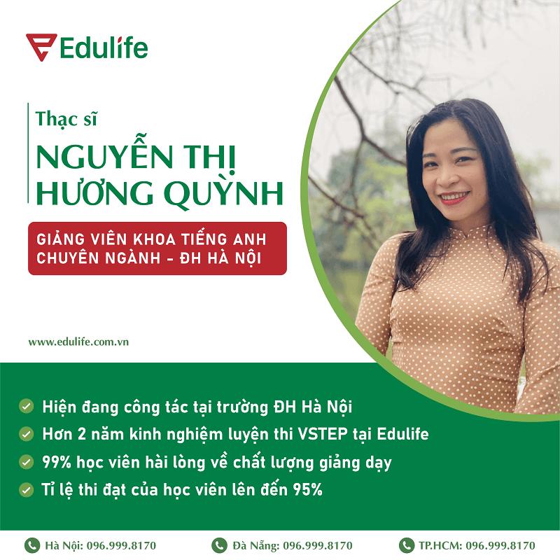 Giáo viên Cô Hương Quỳnh