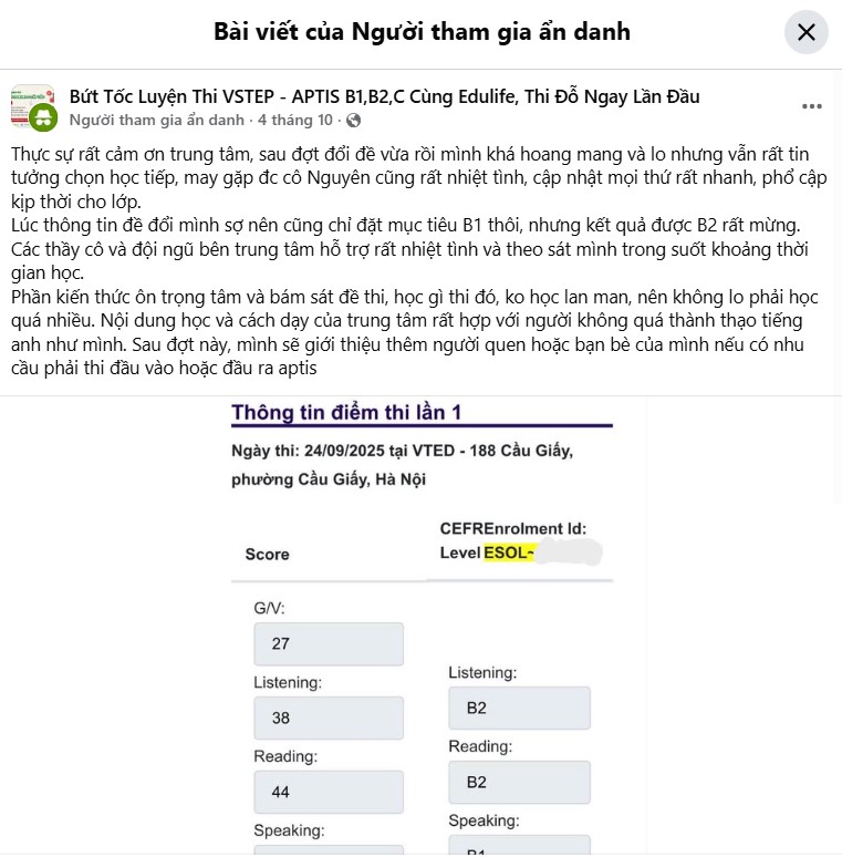 Học Viên Ẩn Danh