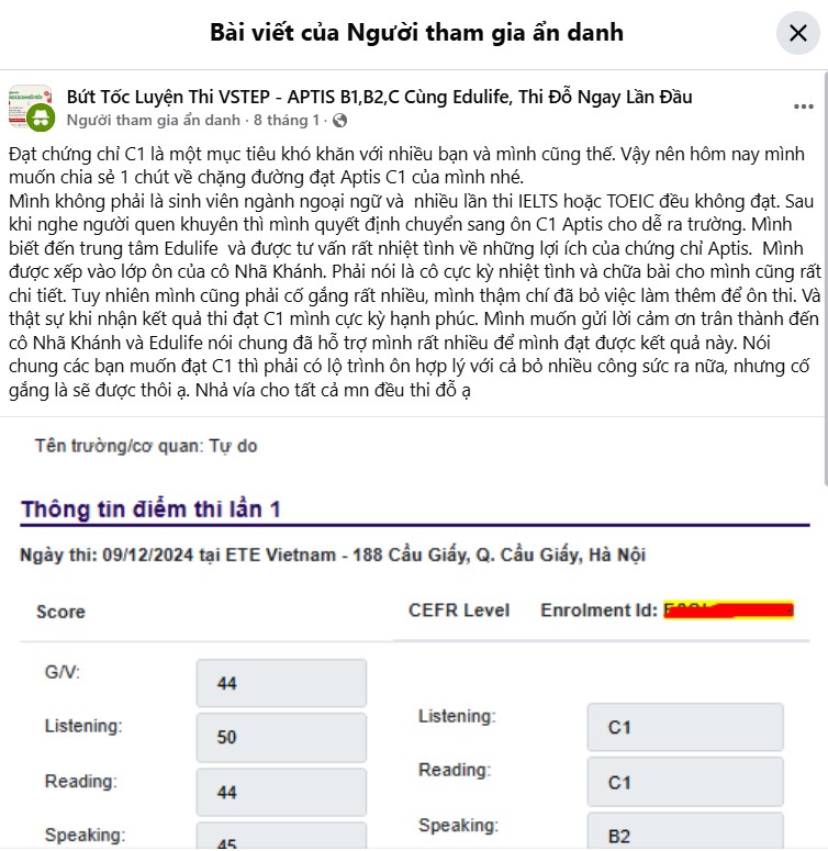 Học Viên Ẩn Danh