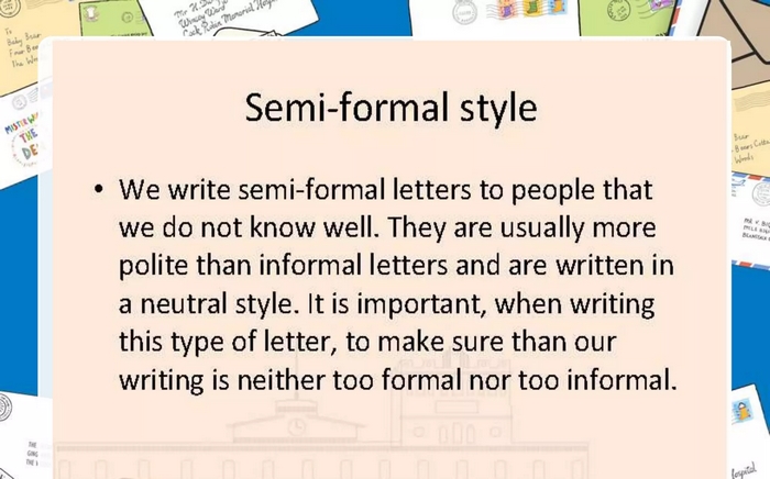 Ngoài văn phong Formal và Informal, trong tiếng Anh còn tồn tại Semi-formal language