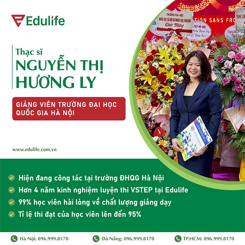 Giáo viên Cô Hương Ly