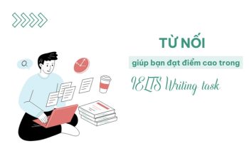 từ nối trong Writing