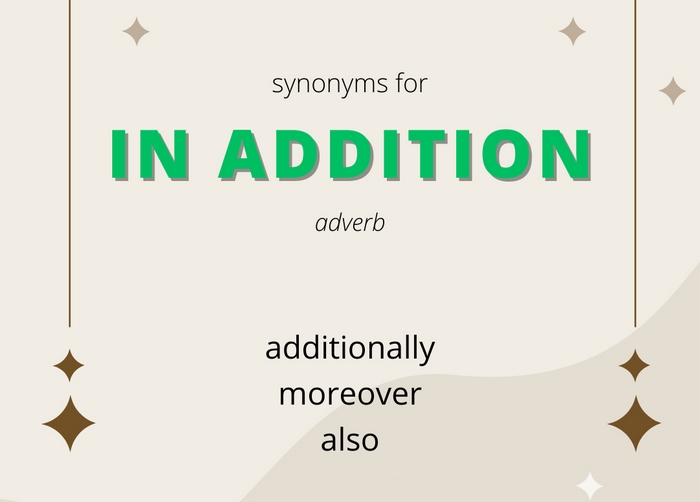 Các từ nối trong Writing có tác dụng mở rộng hoặc bổ sung thông tin cho luận điểm đã nêu