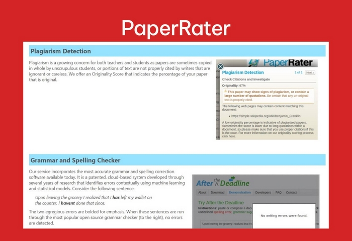 PaperRater là một website chấm bài IELTS Writing trực tuyến hữu ích
