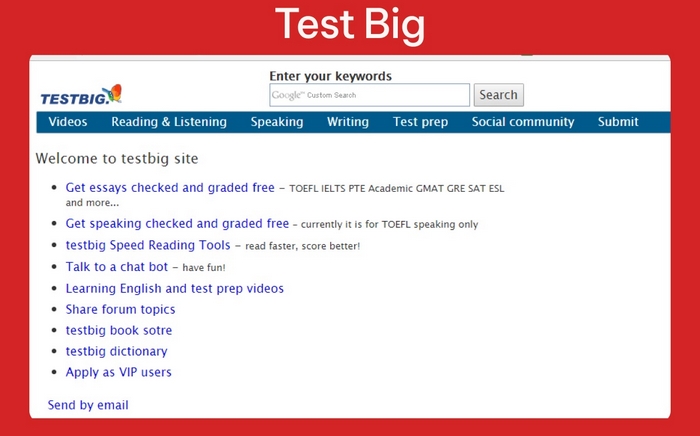 Website chấm bài Test Big sẽ phản hồi nhanh chóng chất lượng bài viết IELTS Writing của người dùng