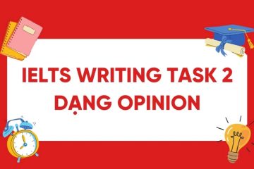 writing task 2 opinion