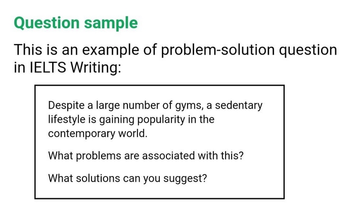 Dạng câu hỏi thường gặp trong Writing Task 2 Problem and Solution