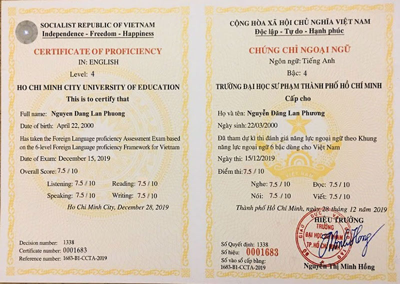 Khóa VSTEP B2 – Online