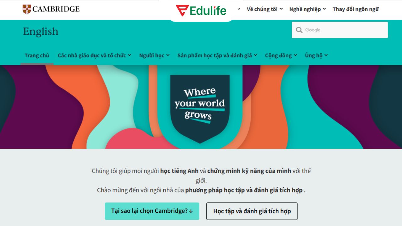 Cambridge English - Trang web test trình độ tiếng Anh chất lượng nhất hiện nay