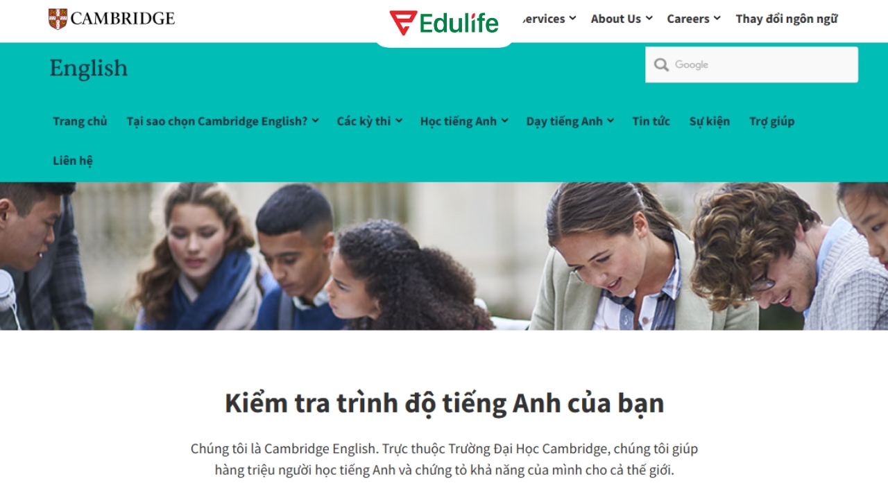 Cambridge English giúp đánh giá trình độ tiếng Anh tổng quát