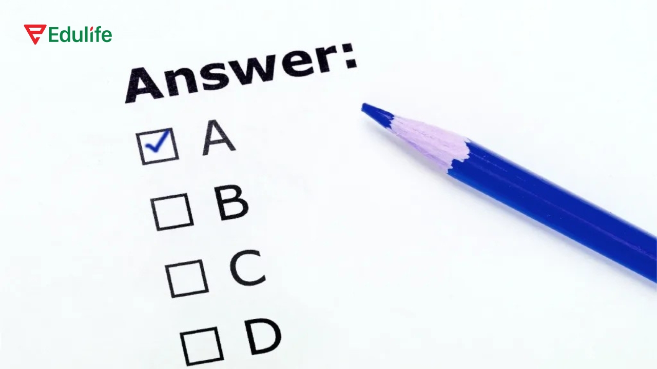 Chọn đáp án đúng với yêu cầu đề ra