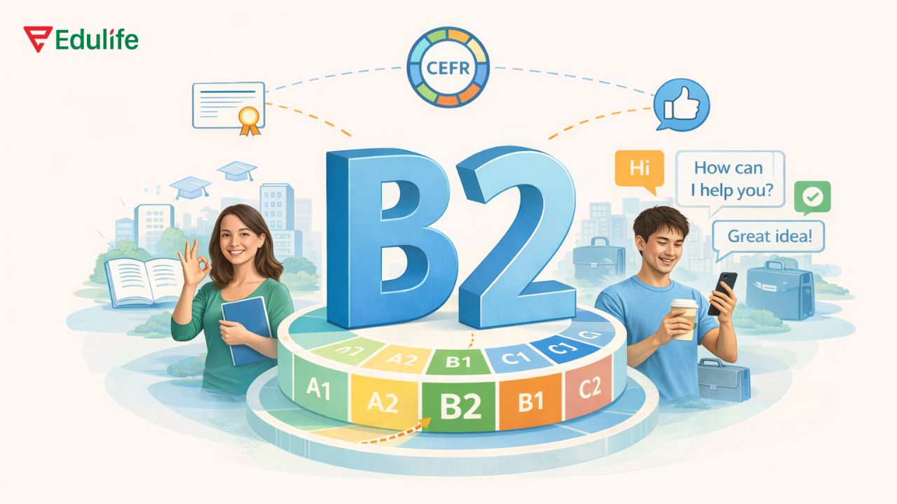 Trình độ B2 tiếng Anh là gì?