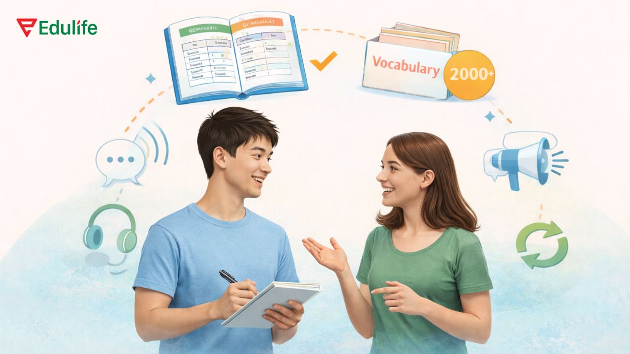 Hãy củng cố nền tảng trình độ B1 thật vững chắc trước khi nâng cao lên B2