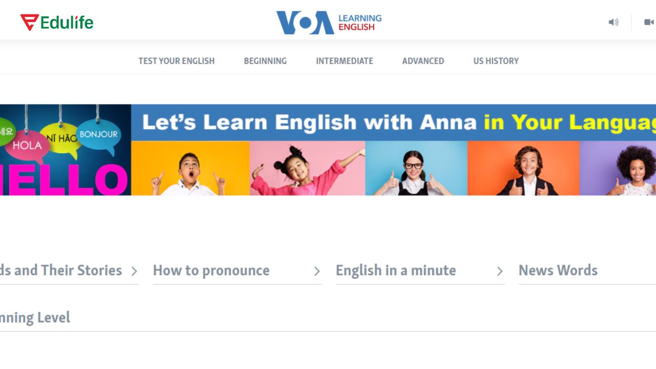 Top 10+ Web luyện đọc tiếng Anh theo từng trình độ