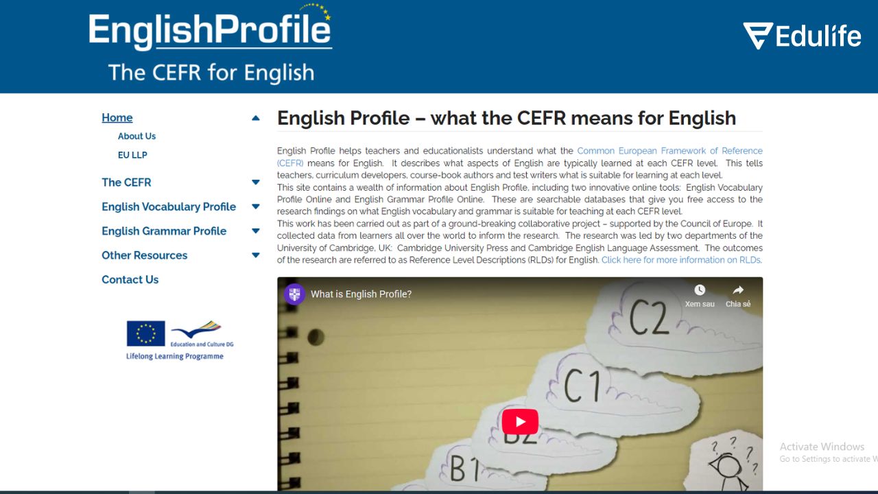 English Profile giúp bạn nâng cao khả năng đọc hiểu theo từng cấp độ English Profile giúp bạn nâng cao khả năng đọc hiểu theo từng cấp độ