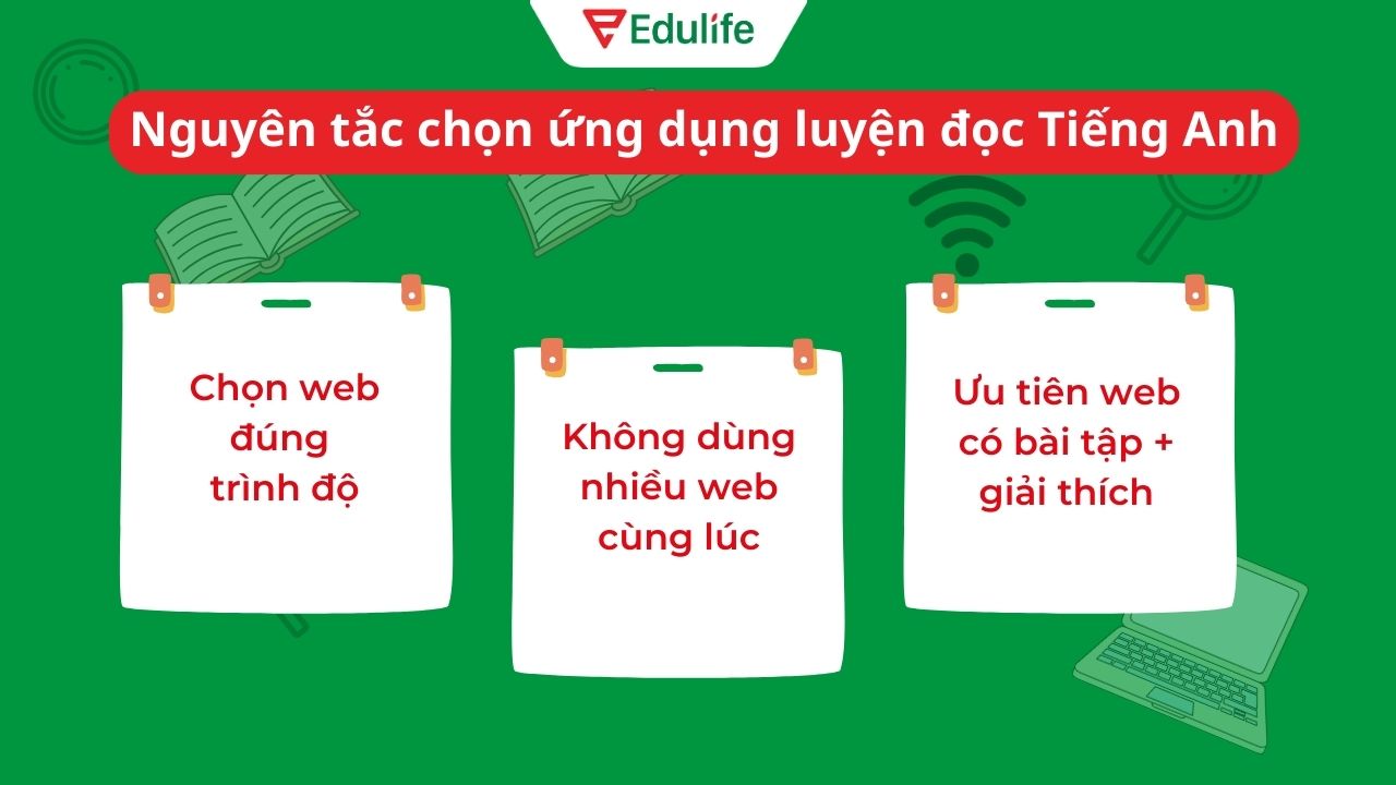 Hãy lựa chọn website phù hợp với trình độ để không bị quá sức khi đọc bài Hãy lựa chọn website phù hợp với trình độ để không bị quá sức khi đọc bài