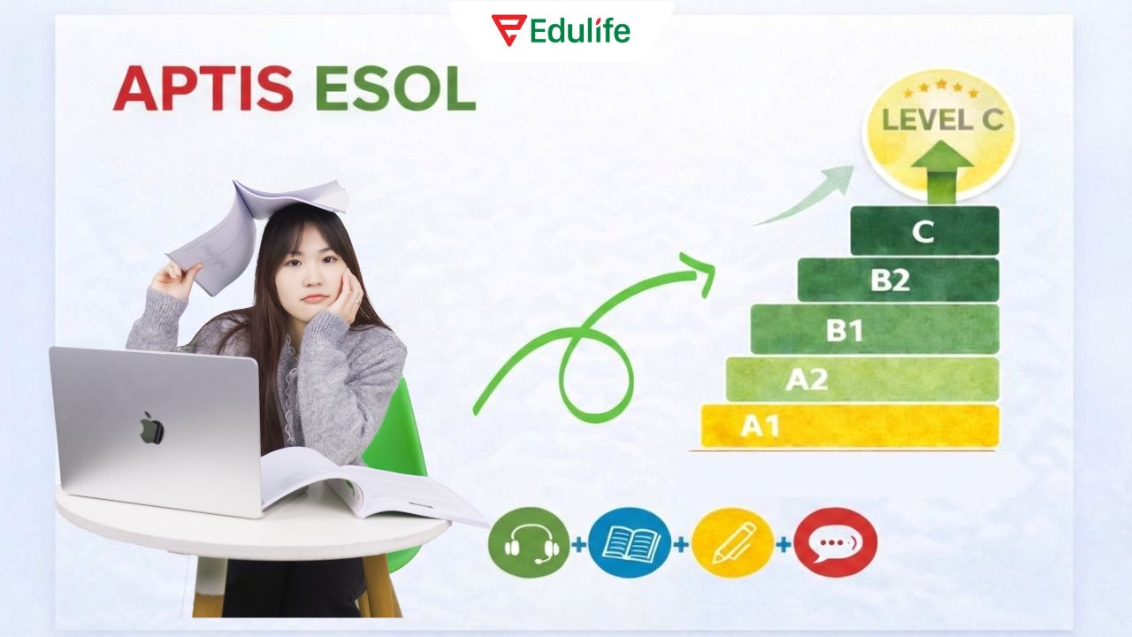 Aptis ESOL C là gì? Cách hiểu và quy đổi điểm chính xác