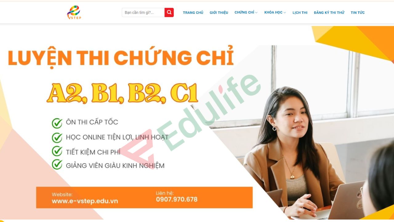 E-VSTEP có các khóa luyện thi VSTEP online cấp tốc tiện lợi và linh hoạt E-VSTEP có các khóa luyện thi VSTEP online cấp tốc tiện lợi và linh hoạt