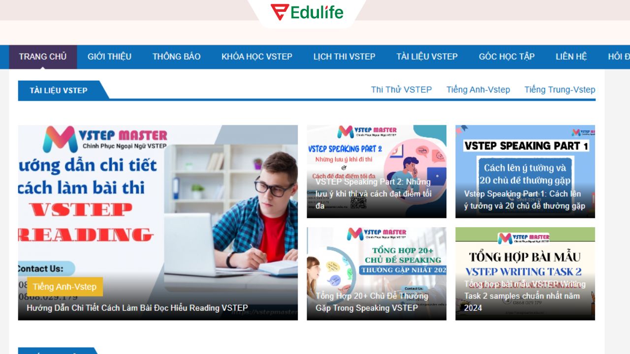 VSTEP Master có các chương trình học tập trung vào luyện đề và chiến lược làm bài